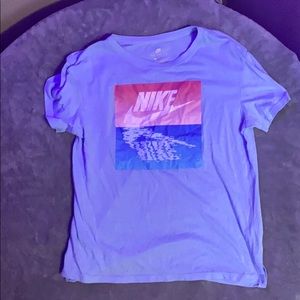 Blue Nike Tee